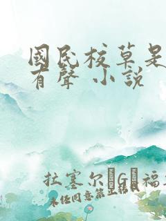 国民校草是女生有声 小说