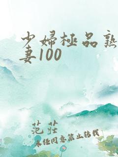 少妇极品熟妇人妻100