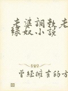 老婆调教老公做绿奴小说