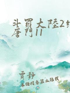 斗罗大陆2绝世唐门11
