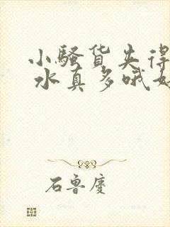 小骚货夹得真紧 水真多哦好爽