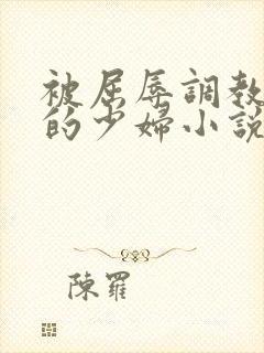 被屈辱调教沉沦的少妇小说