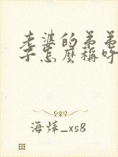 老婆的弟弟的儿子怎么称呼