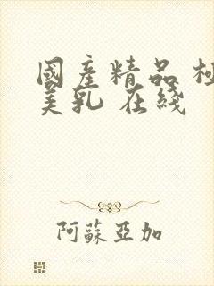 国产精品 极品美乳 在线