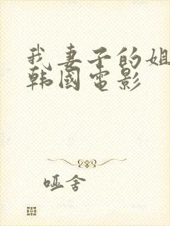 我妻子的姐姐2韩国电影