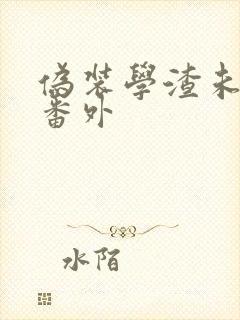 伪装学渣未删减番外