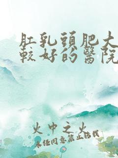 肛乳头肥大治疗较好的医院