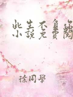 此生不负你情深小说免费阅读