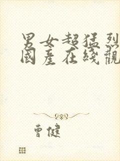 男女超猛烈视频国产在线观看