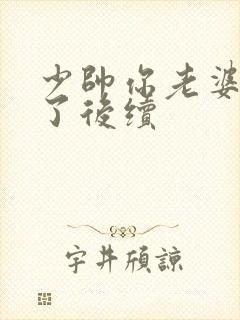 少帅你老婆又跑了后续