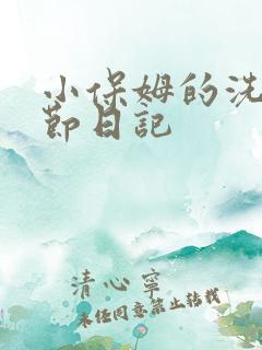 小保姆的洗脑调节日记