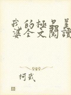 我的极品美女老婆全文阅读