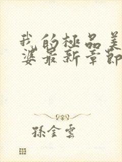 我的极品美女老婆最新章节