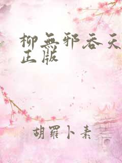 柳无邪吞天神鼎正版