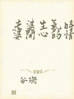 老婆生气时哄老婆开心的情话