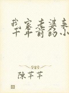 我家老婆来自一千年前的小说