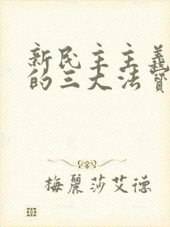 新民主主义革命的三大法宝之间的相互关系