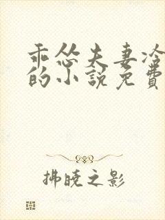 乖怂夫妻冷丈夫的小说免费阅读