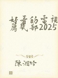 好看的电视剧推荐几部2025