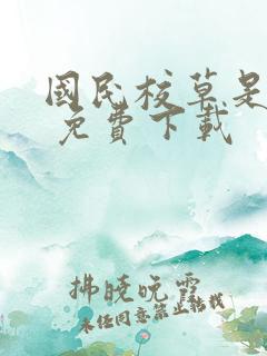 国民校草是女生 免费下载
