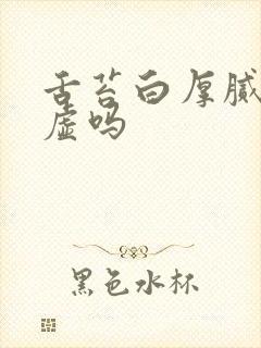 舌苔白厚腻是阳虚吗