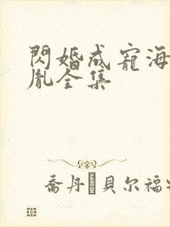 闪婚成宠海彤战胤全集