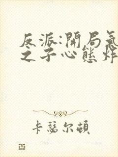 反派:开局气运之子心态炸裂