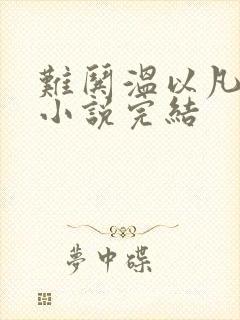 难哄温以凡桑延小说完结