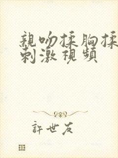 亲吻揉胸揉下面刺激视频