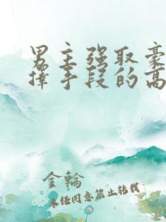 男主强取豪夺不择手段的高干文推荐