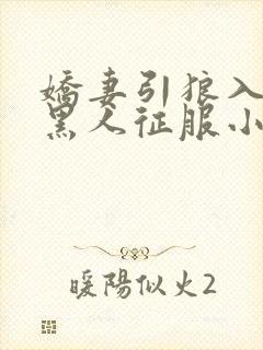 娇妻引狼入室被黑人征服小说