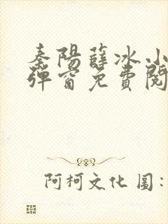 秦阳薛冰小说无弹窗免费阅读全文