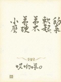 小弟弟软的为什么硬不起来