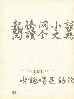 龙腾网小说在线阅读全文无弹窗
