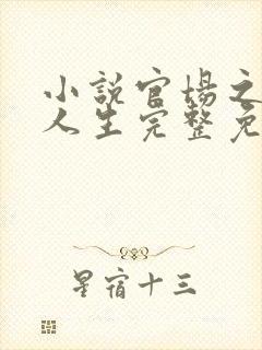 小说官场之风流人生完整免费阅读