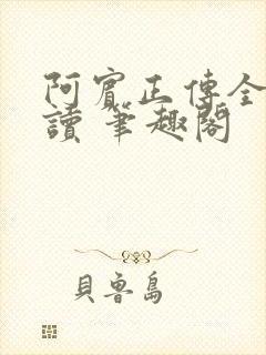 阿宾正传全文阅读 笔趣阁