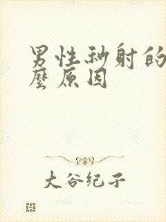 男性秒射的快什么原因