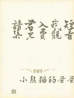 请君入我短剧全集免费观看高清