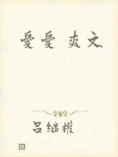 爱爱 爽文