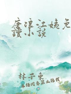 唐浪江姨免费阅读小说