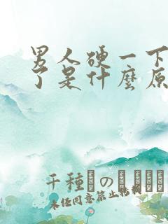 男人硬一下就软了是什么原因