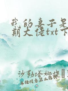 我的妻子是大乘期大佬txt下载