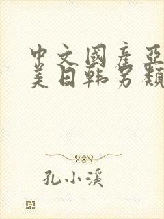 中文国产亚洲欧美日韩另类精品