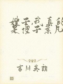 嫂子,我真的不是傻子叶凡免费阅读