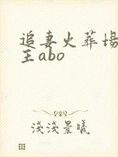 追妻火葬场双男主abo