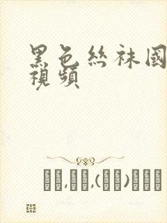 黑色丝袜国产小视频