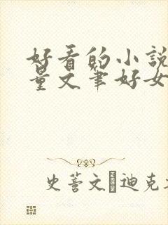 好看的小说高质量文笔好女频