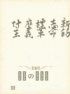 什么标志新民主主义革命的胜利