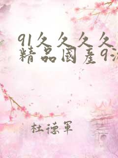 91久久久久久精品国产9游