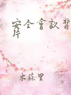 安全会议背景图片